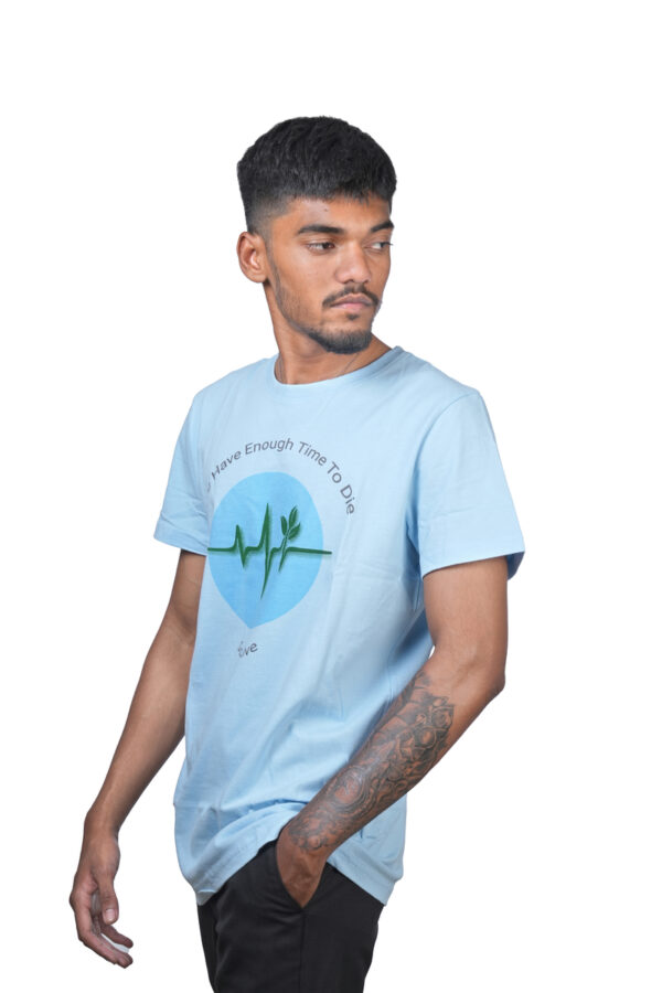 Buy Time less Comfort 100% Organic cotton T-shirts for men