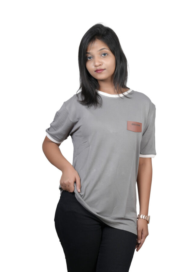 Women's Premium soft round neck Bamboo Cotton T-Shirt